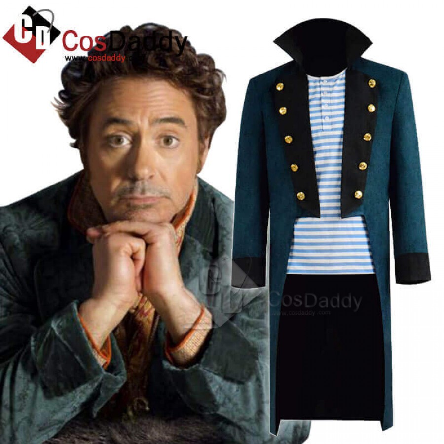 Dr. John Dolittle Dolittle Coat T-shirt Outfit Cosplay Costume